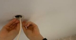 Установка люстры в Урае в октябре